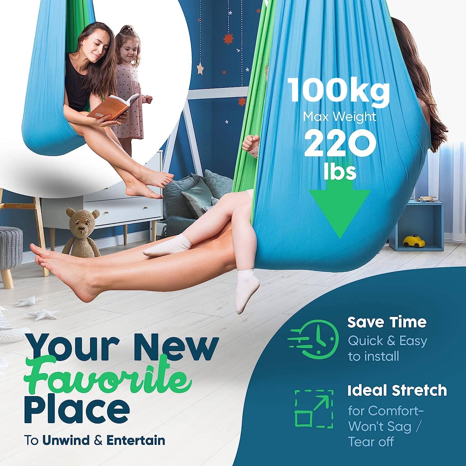 buy adult kids sensory hammock