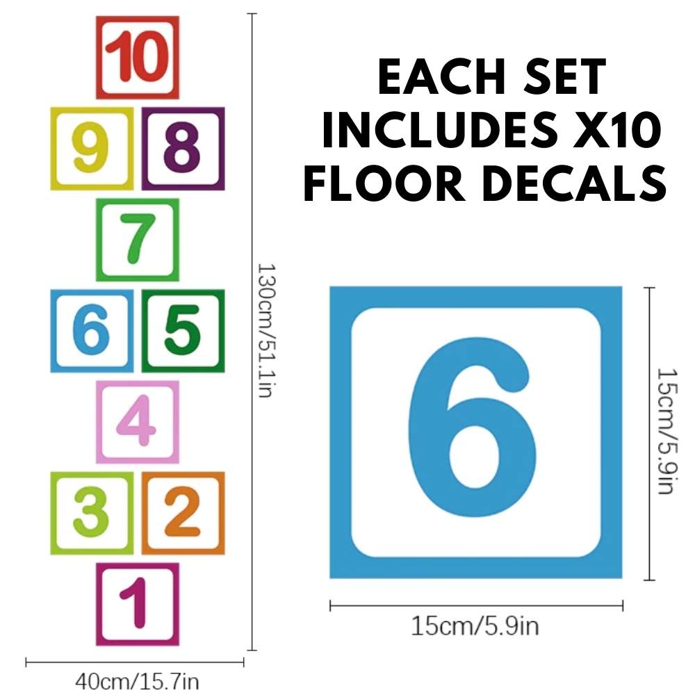 Hopscotch Floor Decals
