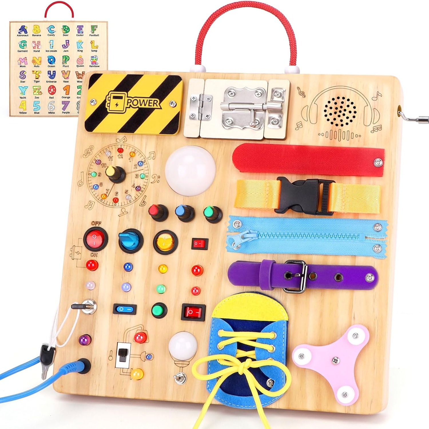 Montessori Busy Board: image 9