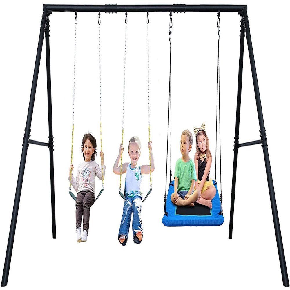A Frame Swing Set