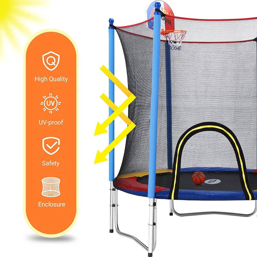 60-inch Trampoline with Enclosure: image 3