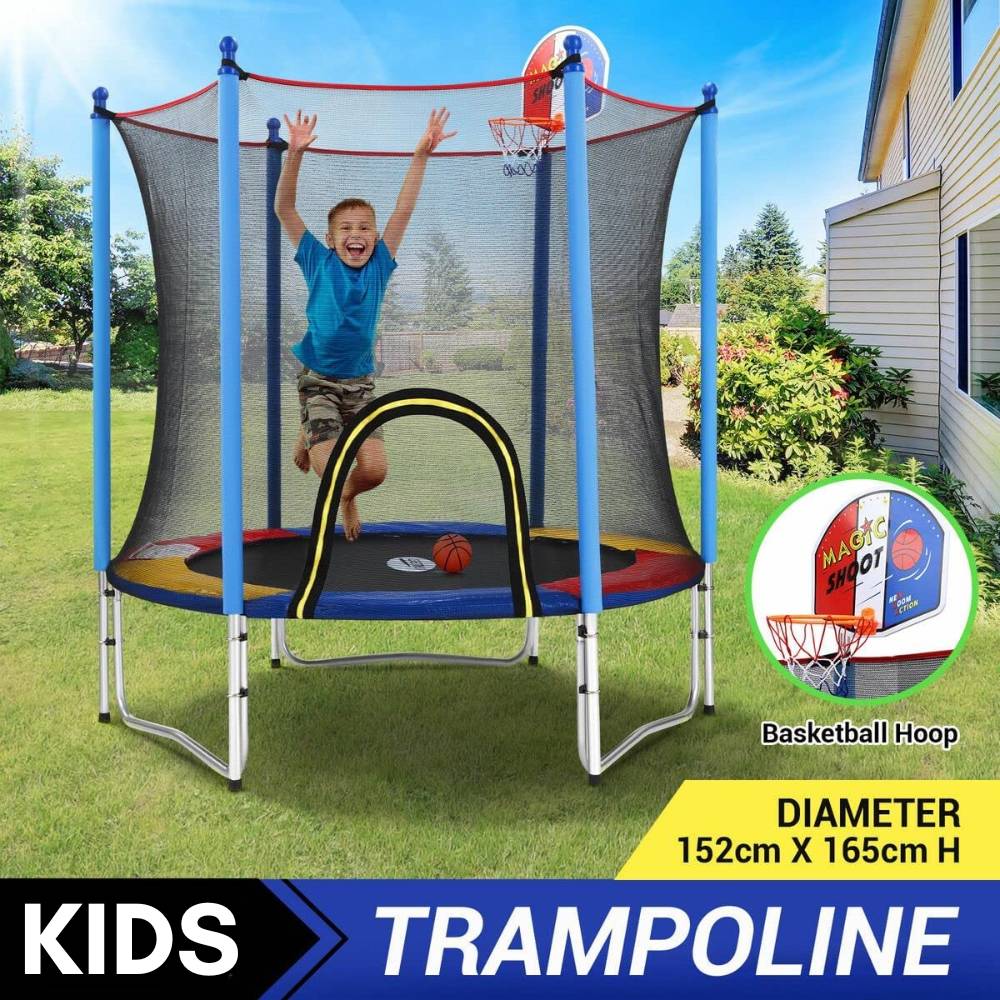 60-inch Trampoline with Enclosure: image 8