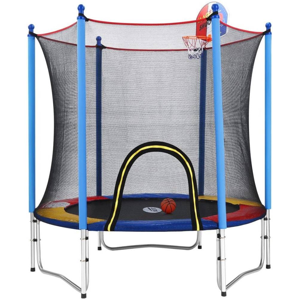 60-inch Trampoline with Enclosure